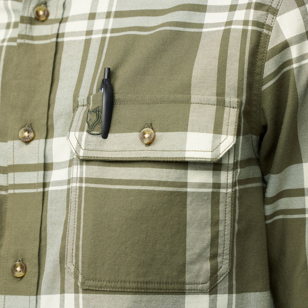 Fjällräven ÖVIK LITE FLANNEL SHIRT M Herren - Flanellhemd Ansicht 8