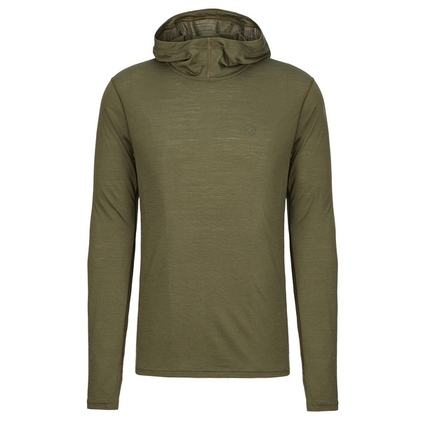 ABISKO WOOL HOODIE M Herren - Hoodie-LAUREL GREEN