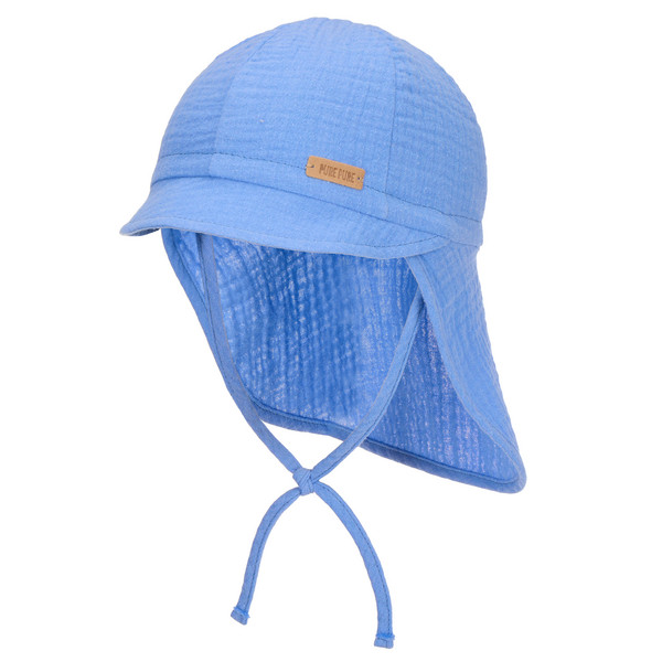 NACKENSCHUTZ MULL UV Kinder - Sonnenhut-BLUEBELL