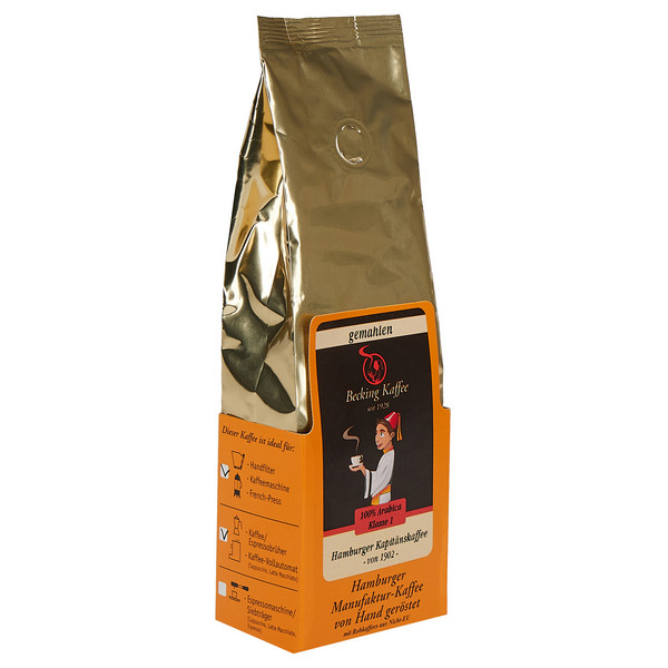 HAMBURGER KAPITÄNSKAFFEE - Kaffee-GEMAHLEN