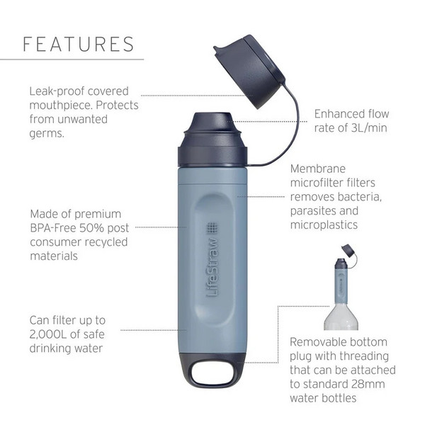 LifeStraw PEAK SOLO - Trinkwasserfilter Ansicht 3