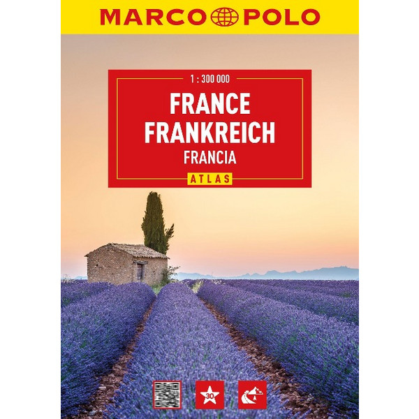 MARCO POLO REISEATLAS FRANKREICH 1:300.000 Ansicht 1