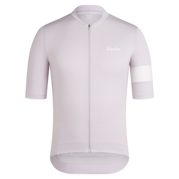 MEN'S CORE JERSEY Herren - Fahrradtrikot-PALE LILAC/WHITE