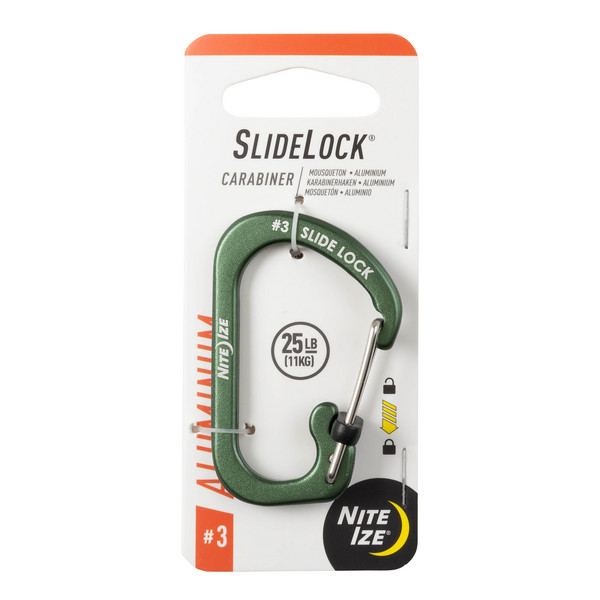 Nite Ize SLIDELOCK CARABINER ALUMINUM - Schlüsselanhänger Ansicht 4