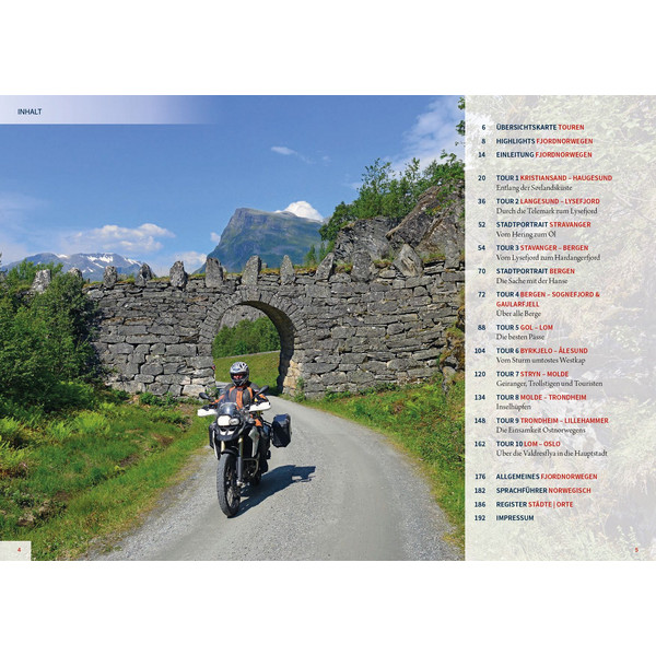 MOTORRAD REISEFÜHRER FJORD-NORWEGEN Ansicht 4