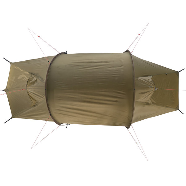Nordisk HALLAND 2 PU (2.0) TENT - Tunnelzelt Ansicht 5