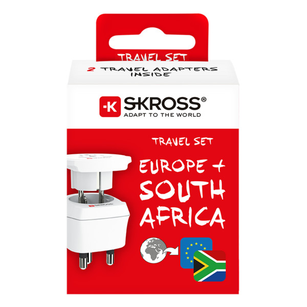 Skross COMBO WORLD TO EU + ZA - Reisestecker Ansicht 7