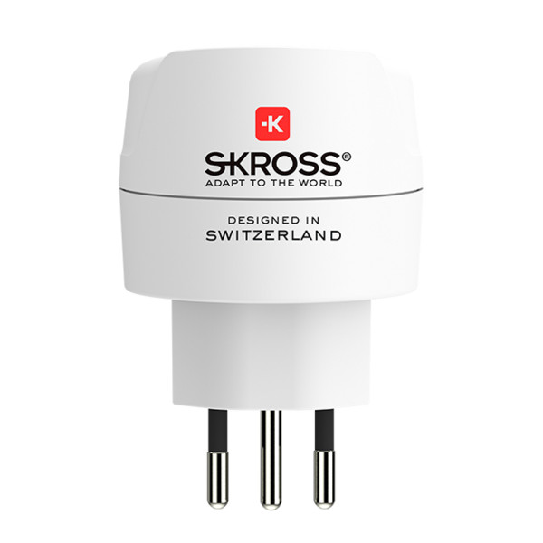 EUROPE TO SWISS + ITALY + BRAZIL - Reisestecker