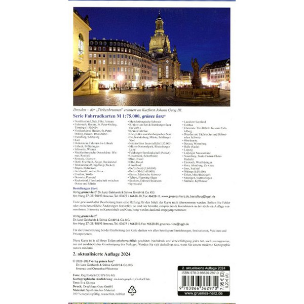 FAHRRADKARTE DRESDEN - Fahrradkarte Ansicht 2