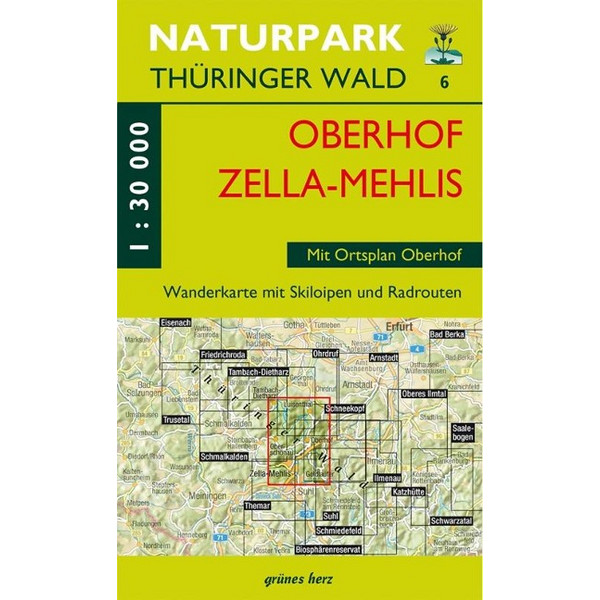 WANDERKARTE OBERHOF/ZELLA-MEHLIS