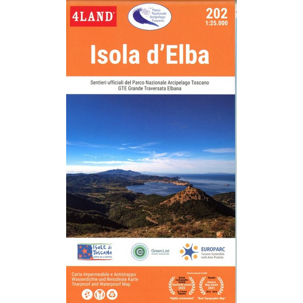 ISOLA D´ELBA 1 : 25 000 - Wanderkarte Ansicht 1