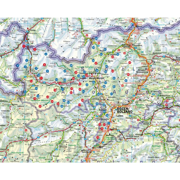 LEICHTE WANDERUNGEN SÜDTIROL - VINSCHGAU, MERANER UND BOZNER - Wanderführer Ansicht 2