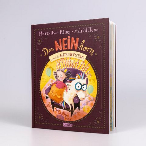 DAS NEINHORN UND DER GEBURTSTAG - Kinderbuch Ansicht 2