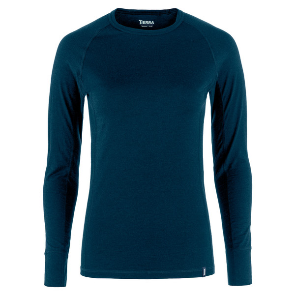 UTILANA MERINO SWEATER W Damen - Langarmshirt-DEEP SEA
