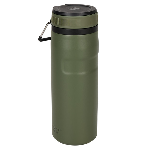 THE ICEFLOW TWIST FLIP BOTTLE - Trinkflasche-DRIED PINE