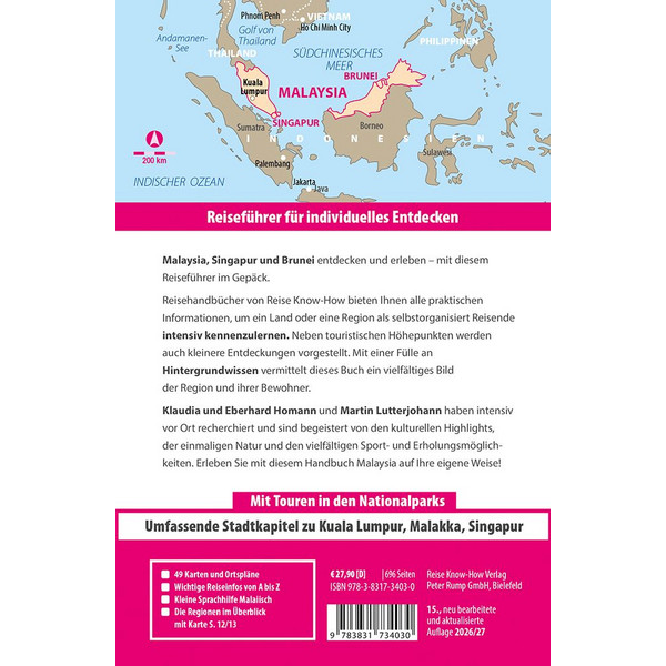 REISE KNOW-HOW REISEFÜHRER MALAYSIA MIT SINGAPUR UND BRUNEI Ansicht 2