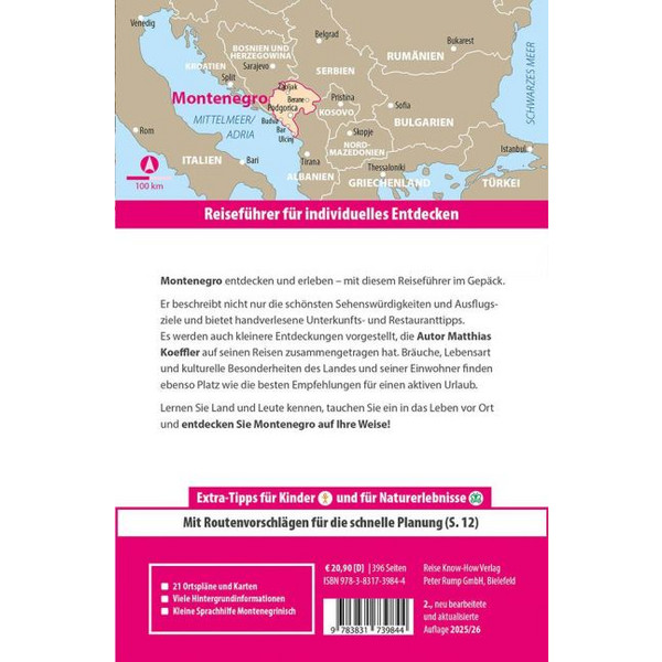 REISE KNOW-HOW REISEFÜHRER MONTENEGRO Ansicht 2