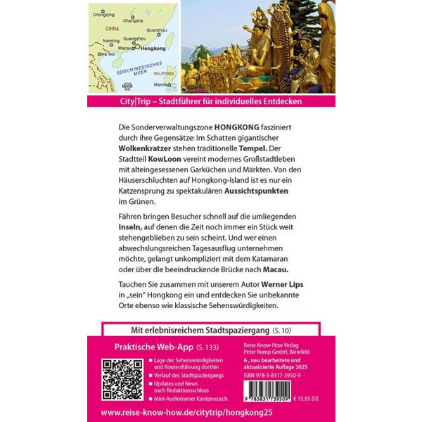 REISE KNOW-HOW CITYTRIP HONGKONG - Reiseführer Ansicht 2