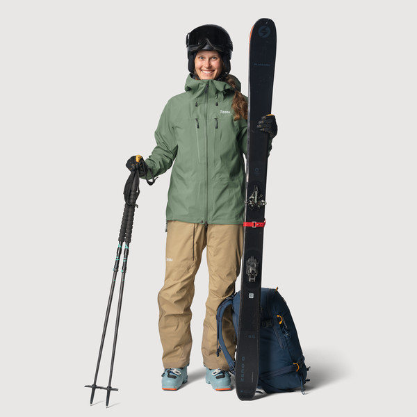 Tierra ROC BLANC PRO JACKET W Damen - Hardshelljacke Ansicht 14
