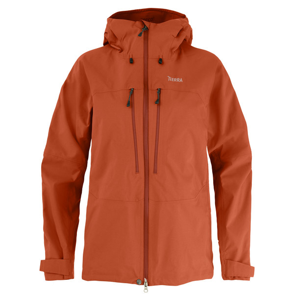 ROC BLANC PRO JACKET W Damen - Hardshelljacke-BRICK RED