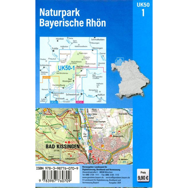UK50-1 NATURPARK BAYERISCHE RHÖN Ansicht 2