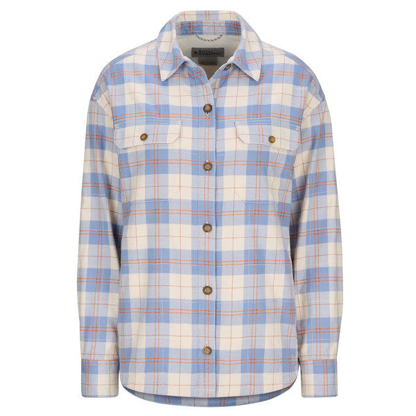 W VISTA FLANNEL SHACKET Damen - Flanellhemd-RAIN ALPINE PLD
