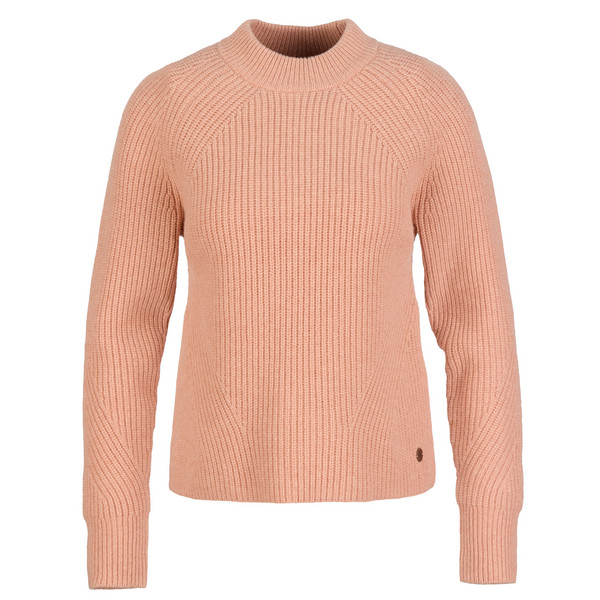 W ROCKCRAFT MOCK NECK Damen - Wollpullover-SEA BLUSH HTR