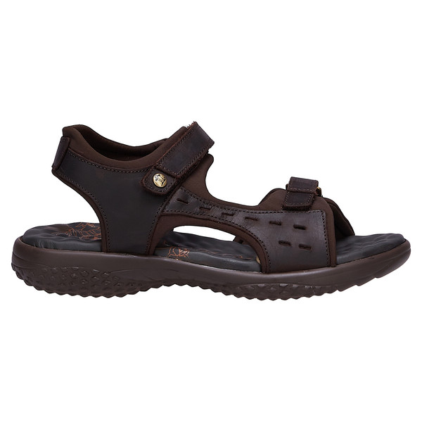 NILO BASICS Damen - Freizeitsandalen-MARRON / BROWN