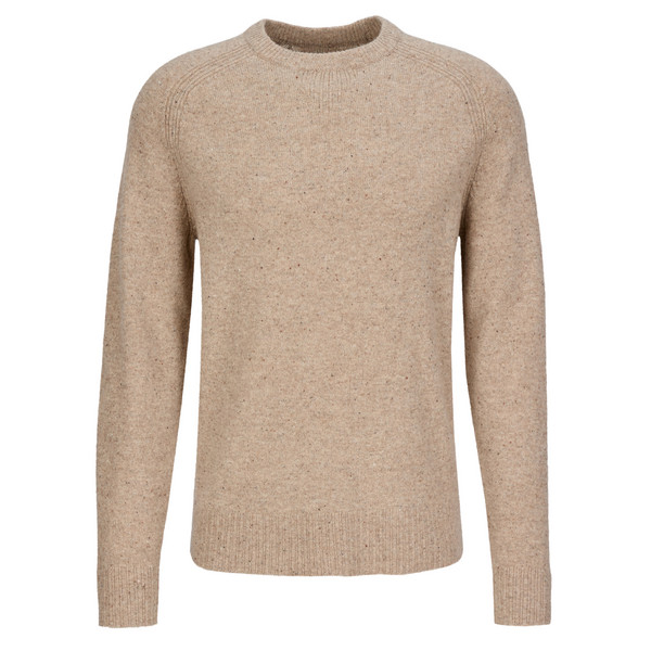 M ROCKCRAFT WOOL PULLOVER Herren - Wollpullover-SANDSTONE HTR
