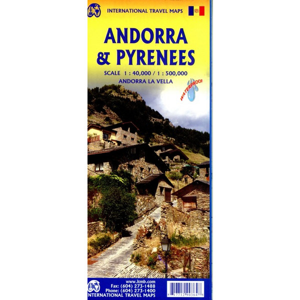 ANDORRA & PYRENEES - Karte