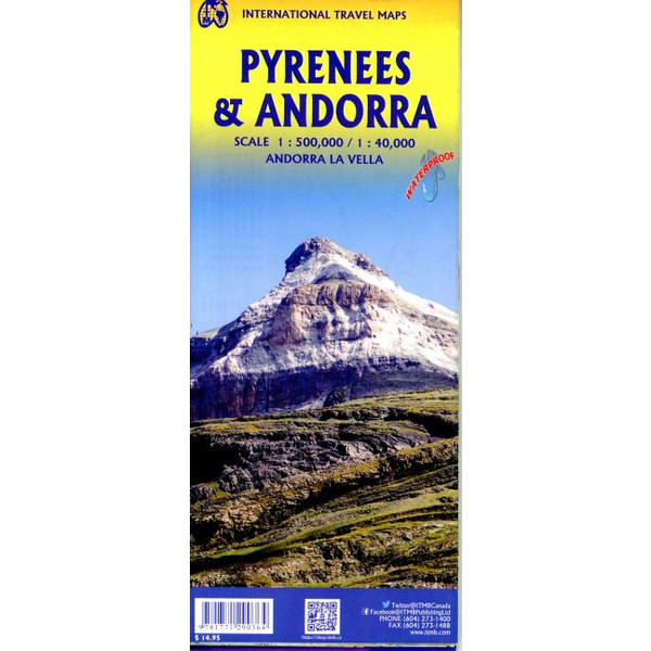 ANDORRA & PYRENEES - Karte Ansicht 2