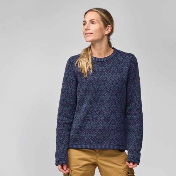 Fjällräven SNOW ROUND NECK SWEATER W Damen - Strickpullover Ansicht 3