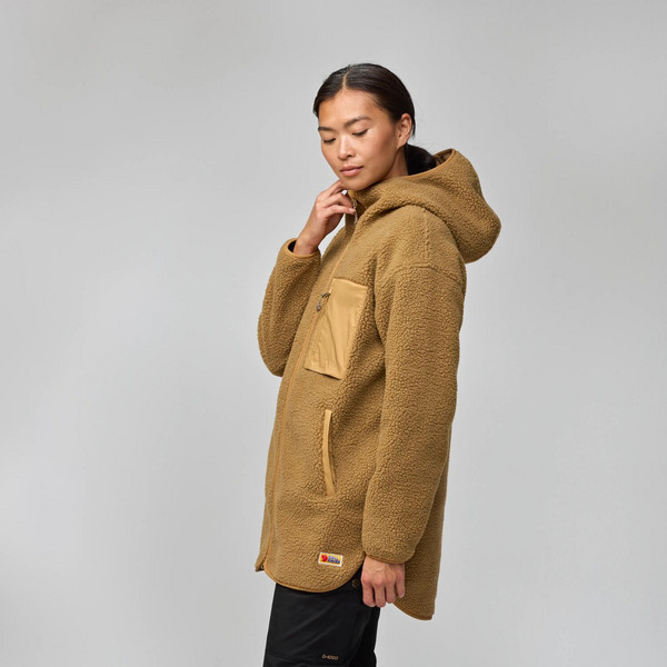 Fjällräven VARDAG PILE FLEECE LONG W Damen - Fleecejacke Ansicht 21