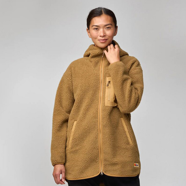 Fjällräven VARDAG PILE FLEECE LONG W Damen - Fleecejacke Ansicht 18