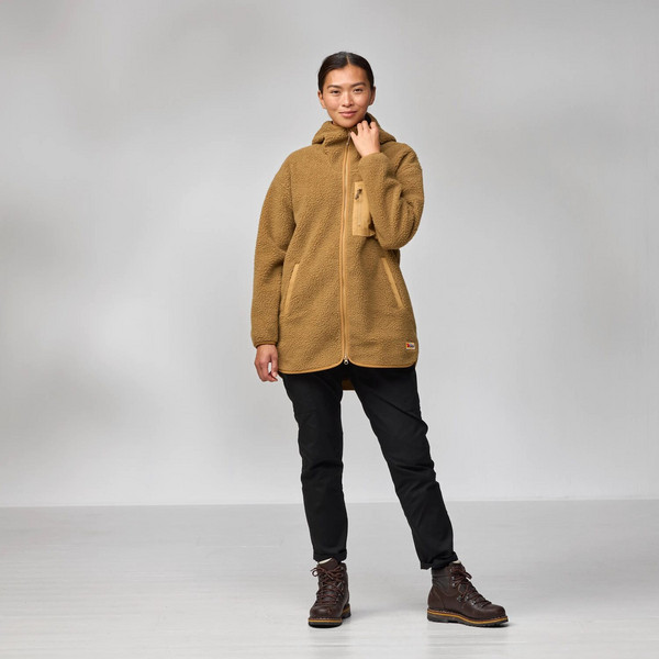 Fjällräven VARDAG PILE FLEECE LONG W Damen - Fleecejacke Ansicht 25