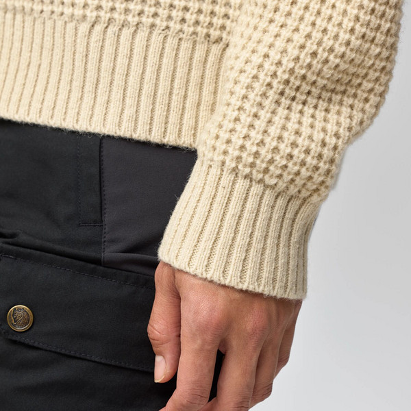 Fjällräven ÖVIK WAFFLE KNIT W Damen - Wollpullover Ansicht 7