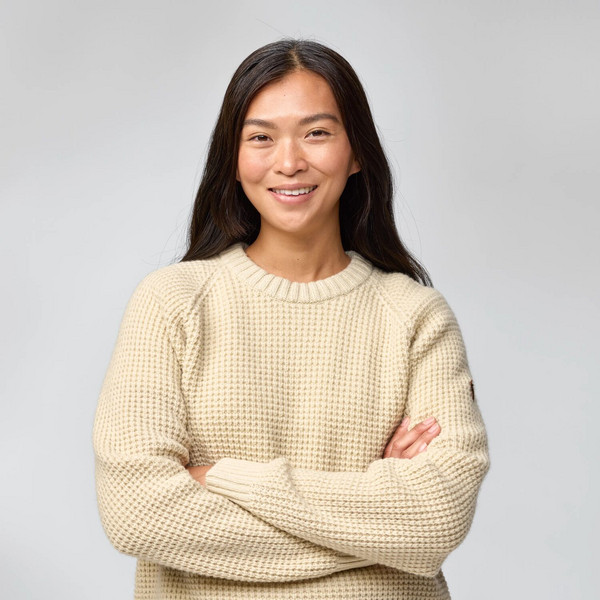 Fjällräven ÖVIK WAFFLE KNIT W Damen - Wollpullover Ansicht 6