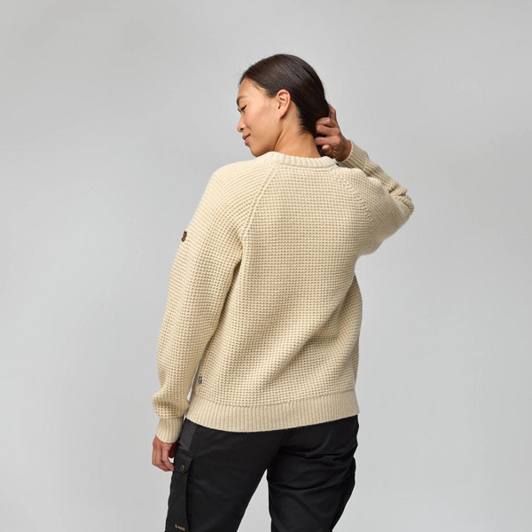 Fjällräven ÖVIK WAFFLE KNIT W Damen - Wollpullover Ansicht 4
