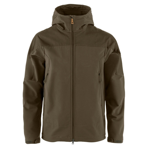 KEB AGILE WINTER JACKET M Herren - Softshelljacke-DARK OLIVE