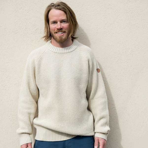 Fjällräven ÖVIK WAFFLE KNIT M Herren - Wollpullover Ansicht 12