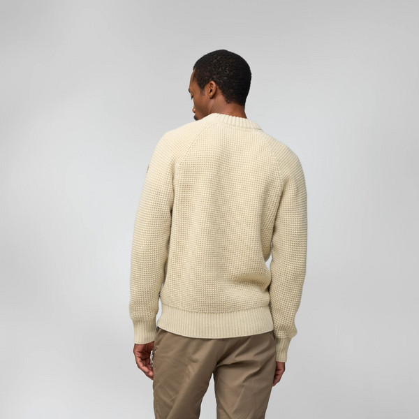 Fjällräven ÖVIK WAFFLE KNIT M Herren - Wollpullover Ansicht 4