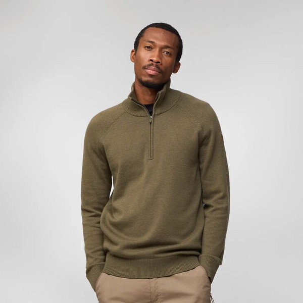 Fjällräven ÖVIK LITE HALF ZIP M Herren - Sweatshirt Ansicht 6