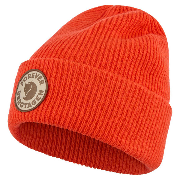 BERGTAGEN FOREVER WOOL BEANIE Unisex - Wollmütze-FLAME ORANGE