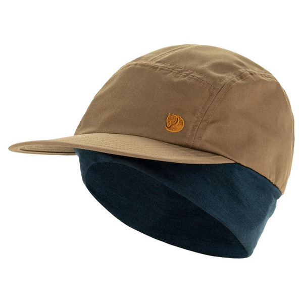 BERGTAGEN MOUNTAIN CAP Unisex - Cap-WOOD BROWN-DARK NAVY