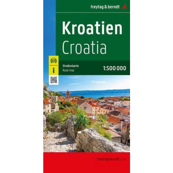 KROATIEN, STRAßENKARTE 1:500.000, FREYTAG & BERNDT - Straßenkarte Ansicht 1