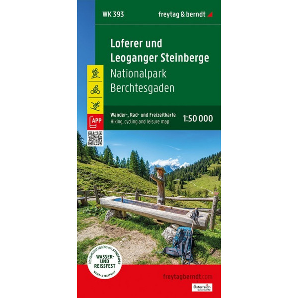 LOFERER UND LEOGANGER STEINBERGE, WANDER-, RAD- UND FREIZEIT - Wanderkarte
