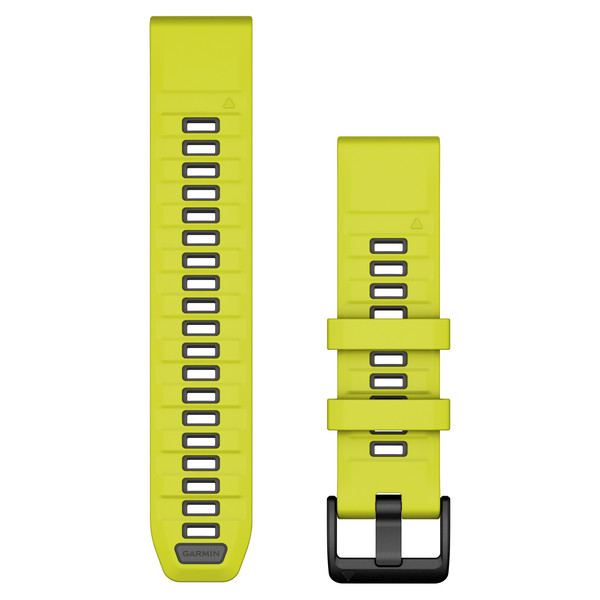 QUICKFIT-ARMBAND SILIKON - Uhrenzubehör-AMP YELLOW/GRAPHITE