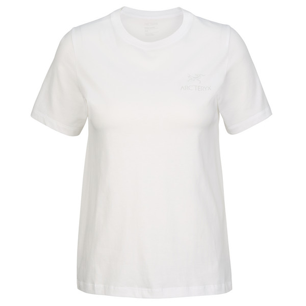 KRAGG SL COTTON EMBLEM CREW SS W Damen - T-Shirt-WHITE LIGHT
