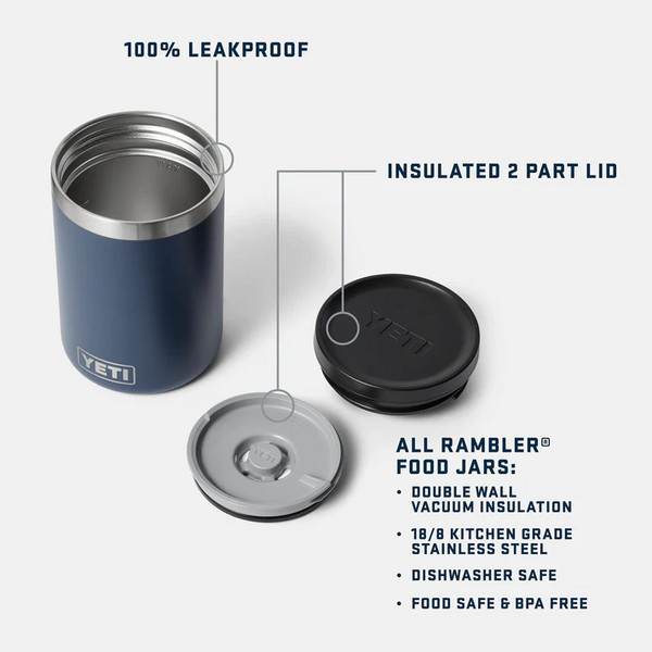 Yeti Coolers RAMBLER 24 OZ FOOD JAR - Thermobehälter Ansicht 7