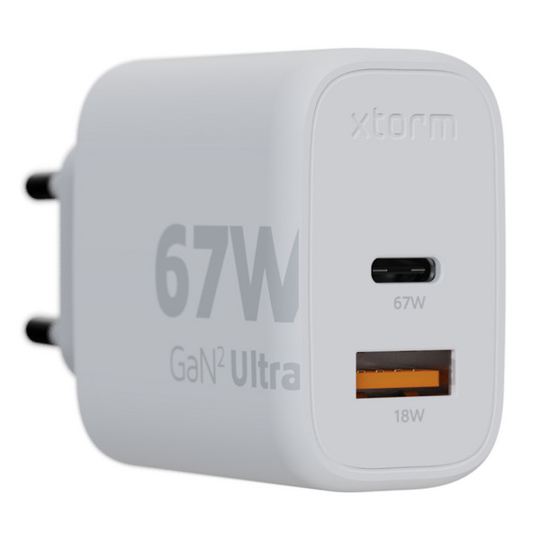 67W GAN2 ULTRA WALL CHARGER - Reisestecker